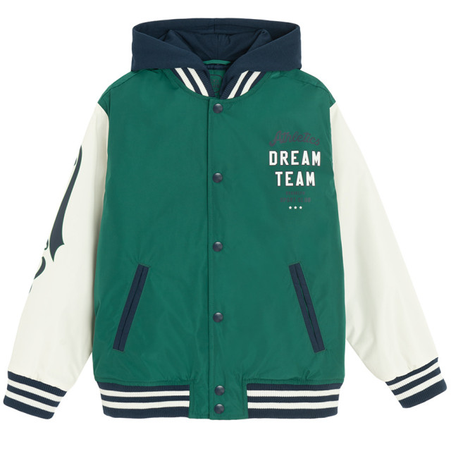 Яке, цвят: Зелен