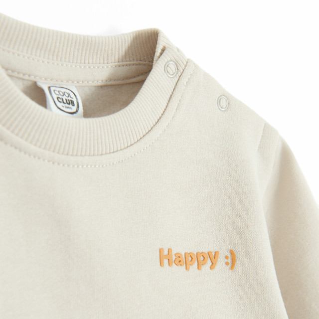 Блуза с дълъг ръкав, цвят: Светло бежово