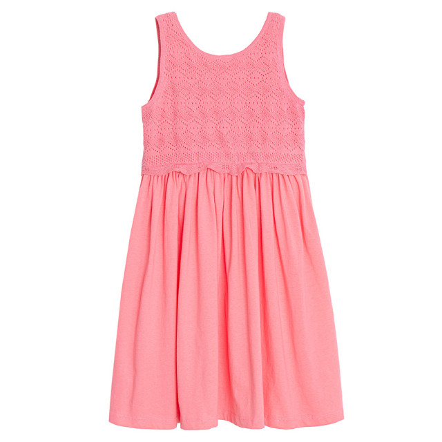 Рокля без ръкав, цвят: Розов