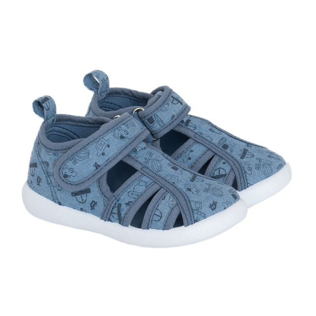 Пантофи, цвят: Син