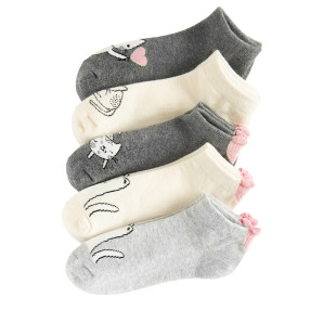 Къси чорапи 5бр., цвят: Микс