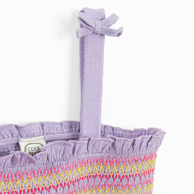 Блуза без ръкави, цвят: Виолетов