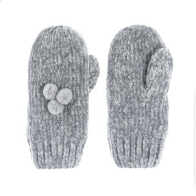 Ръкавици, цвят: Сив