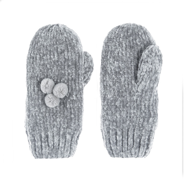 Ръкавици, цвят: Сив