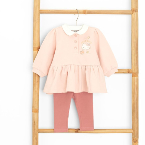 Комплект HELLO KITTY, цвят: Розов