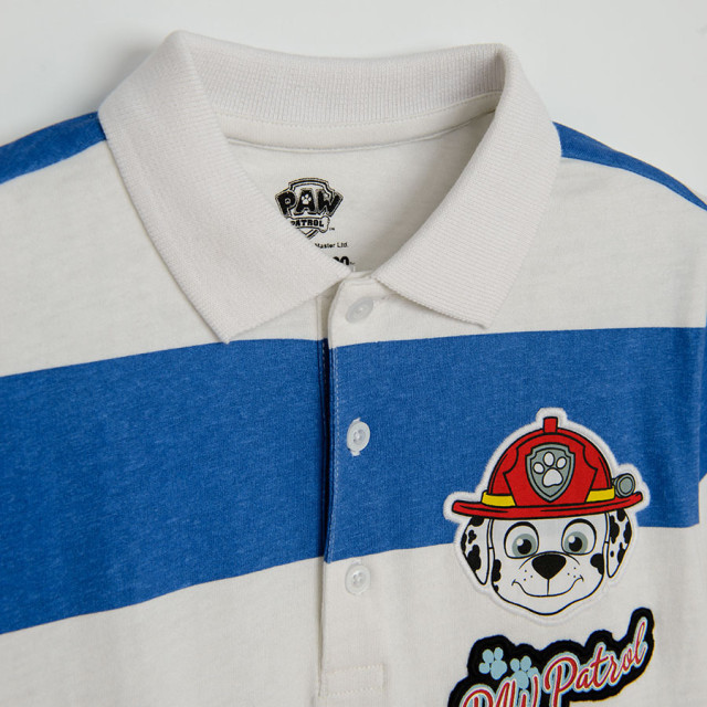 Тениска ПОЛО с къс ръкав PAW PATROL, цвят: Бял