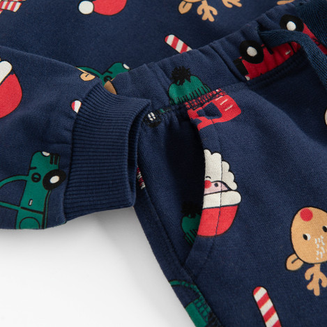 Спортен комплект 2бр., цвят: Морско син