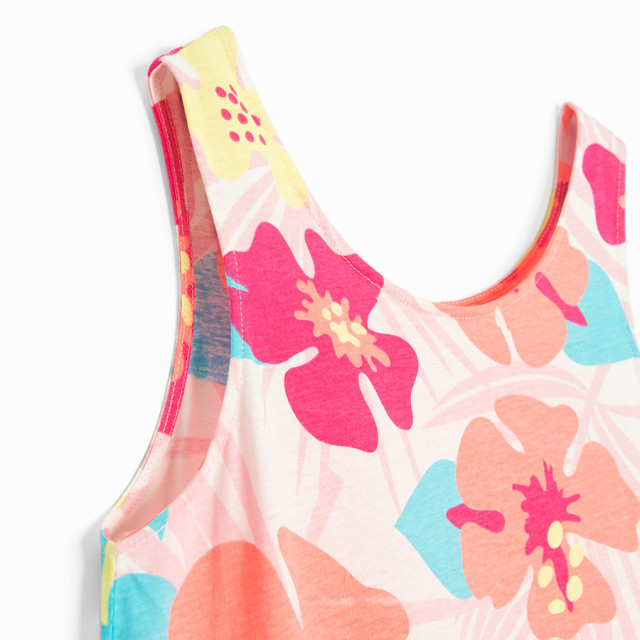 Рокля без ръкав, цвят: Микс