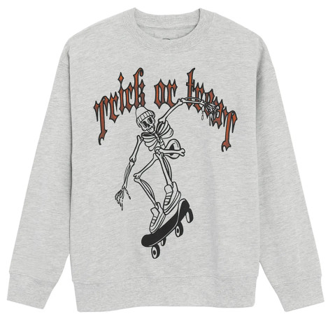 Блуза с дълъг ръкав, цвят: Сив