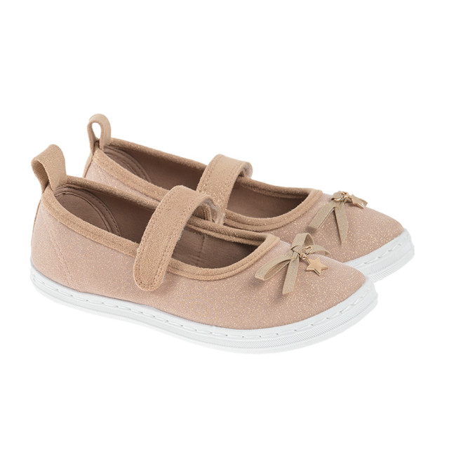 Пантофи, цвят: Тъмно бежов