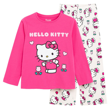 Пижама HELLO KITTY&FRIENDS, цвят: Розов