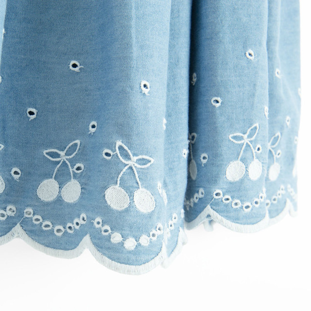 Рокля с къс ръкав, цвят: Син