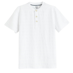 Тениска ПОЛО с къс ръкав, цвят: Бял