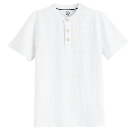 Тениска ПОЛО с къс ръкав, цвят: Бял