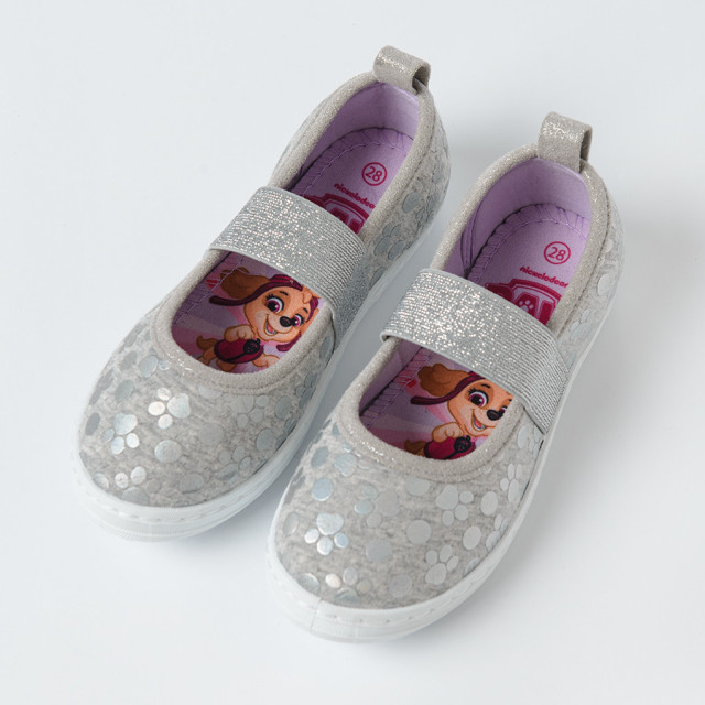 Пантофи PAW PATROL, цвят: Сив меланж