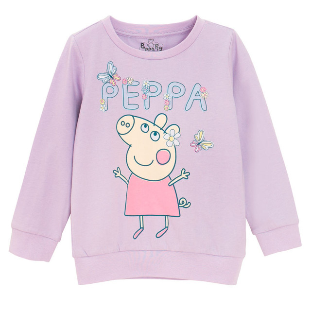 Пижама PEPPA PIG, цвят: Лилав