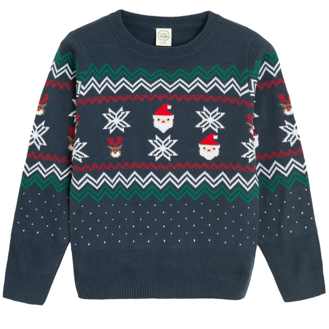 Пуловер, цвят: Морско син