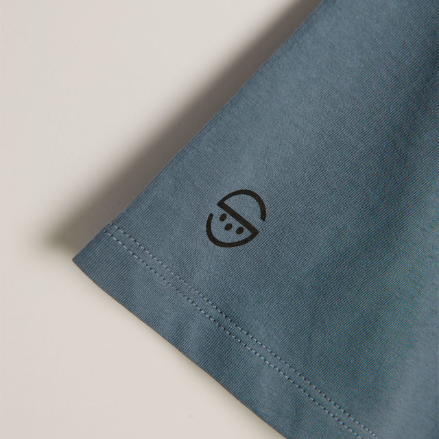 Тениска с къс ръкав, цвят: Сив