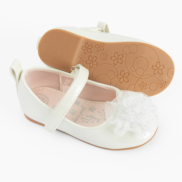 Балеринки, цвят: Бял