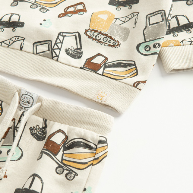 Спортен комплект 2бр., цвят: Светло бежово