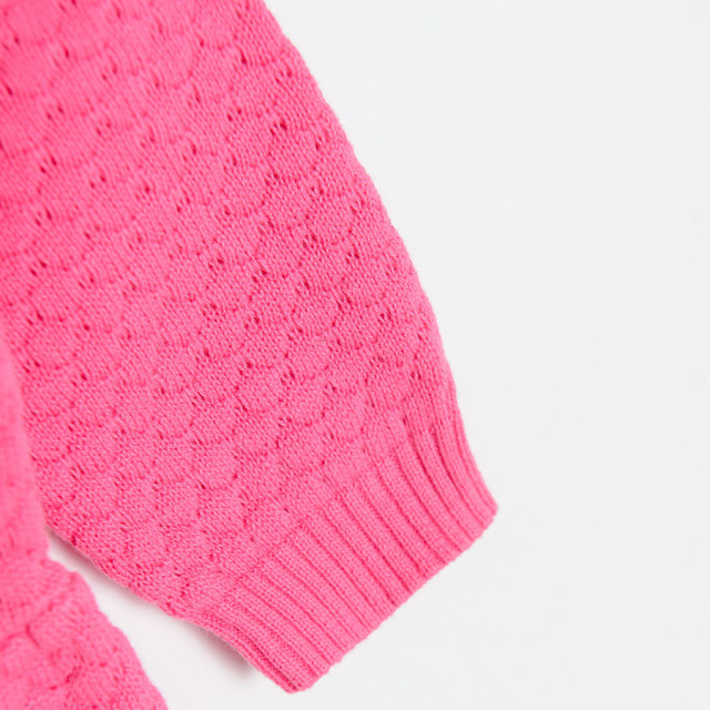 Рокля с дълъг ръкав, цвят: Розов