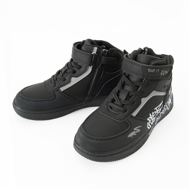 Високи обувки, цвят: Черен