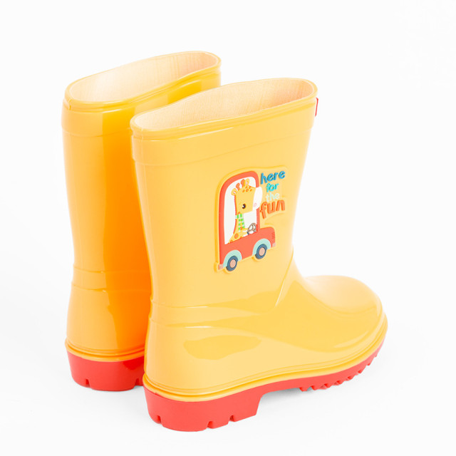 Гумени ботуши FISHER PRICE, цвят: Жълт