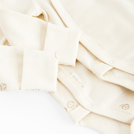 Боди с дълъг ръкав 2бр., цвят: Микс