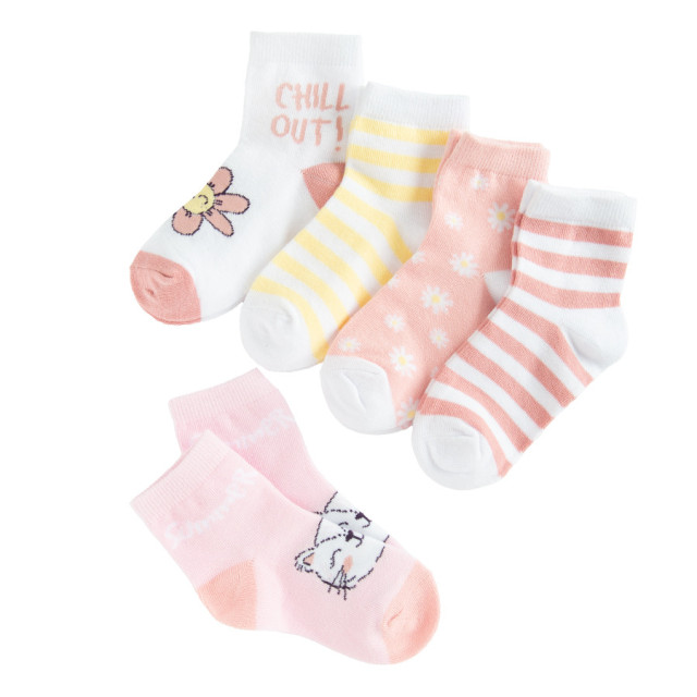 Чорапи 5бр., цвят: Микс