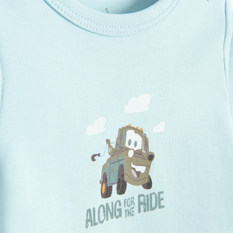 Боди с дълъг ръкав 3бр. CARS, цвят: Микс