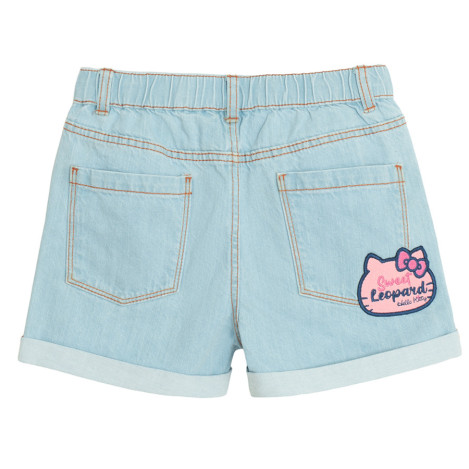 Шорти HELLO KITTY, цвят: Деним