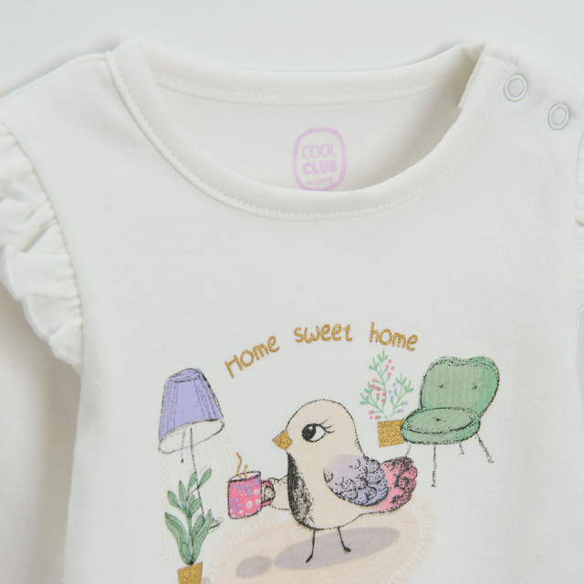 Боди с дълъг ръкав 2бр., цвят: Микс