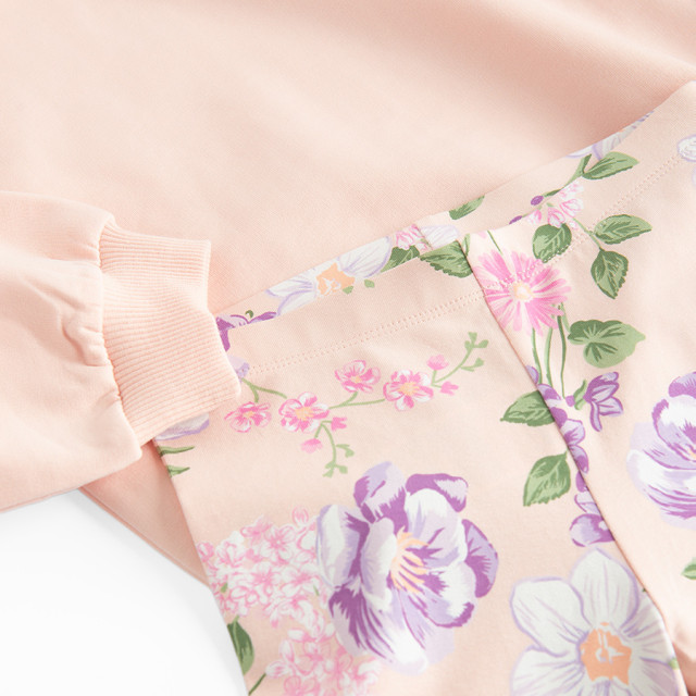 Комплект, цвят: Розов