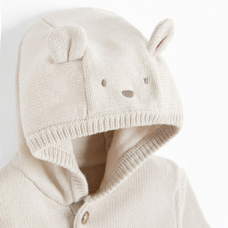 Жилетка, цвят: Бежов