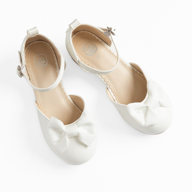 Балеринки, цвят: Бял