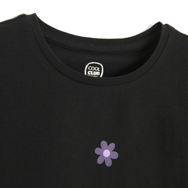 Тениска с къс ръкав, цвят: Черен