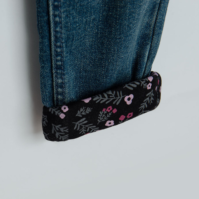 Панталони, цвят: Деним