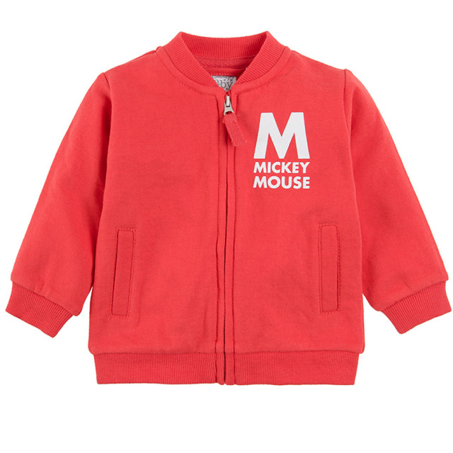 Суитчър MICKEY MOUSE, цвят: Червен