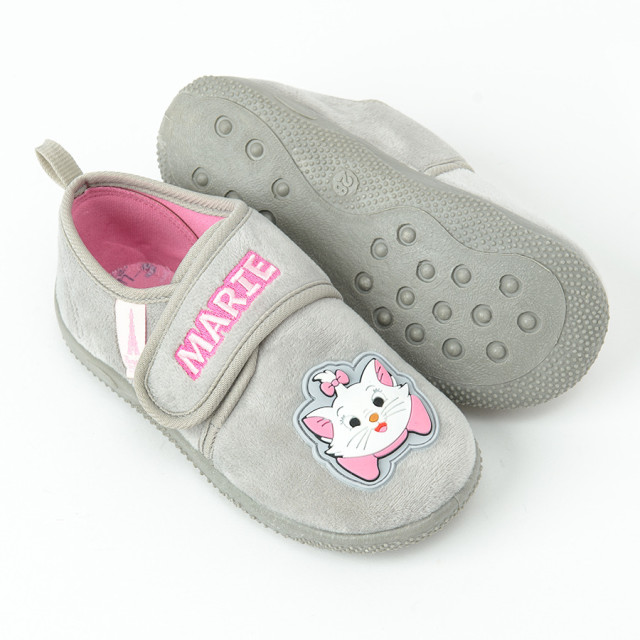 Пантофи MARIE, цвят: Светло сив