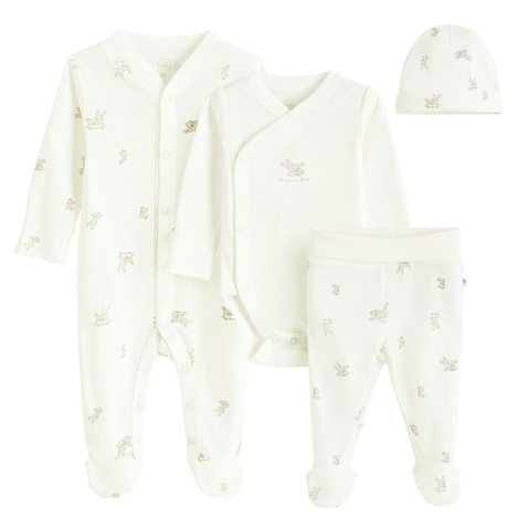 Комплект, цвят: Бял