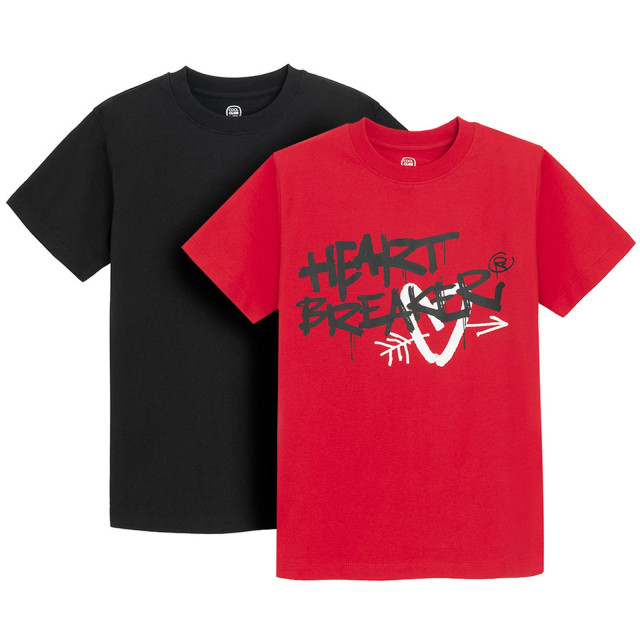 Тениска с къс ръкав 2бр., цвят: Микс