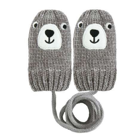 Ръкавици, цвят: Сив