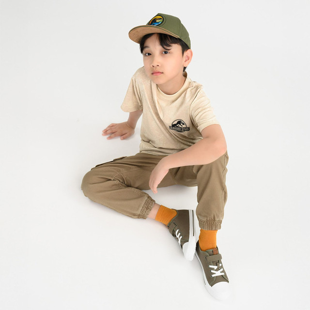 Шапка JURASSIC WORLD, цвят: Зелен