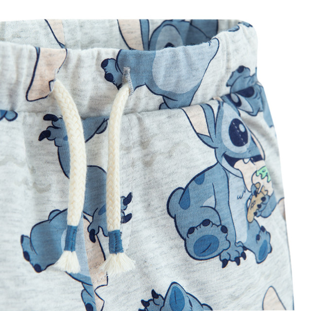 Шорти LILO & STITCH, цвят: Сив меланж