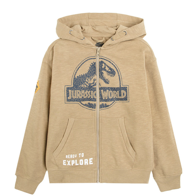 Суитчър JURASSIC WORLD, цвят: Бежов
