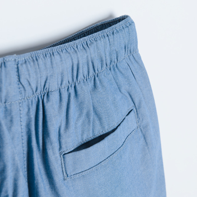 Шорти, цвят: Моско син меланж