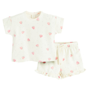 Комплект, цвят: Бял