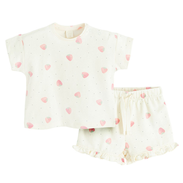 Комплект, цвят: Бял