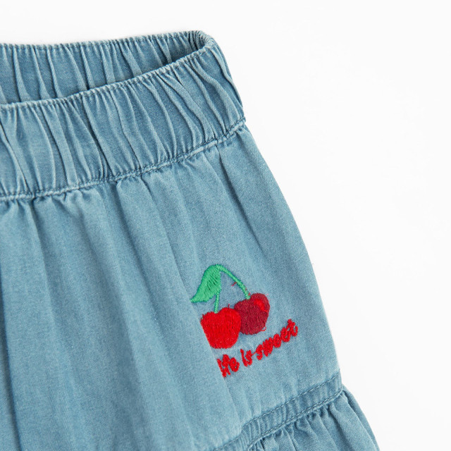 Пола, цвят: Деним