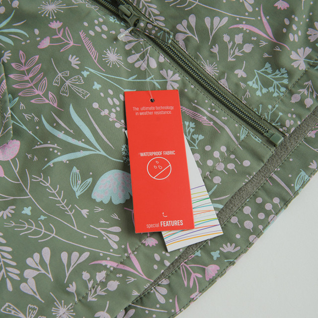 Яке, цвят: Зелен